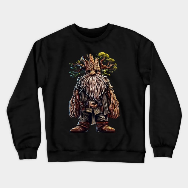 Fantasy Shepherd of trees Crewneck Sweatshirt by TomFrontierArt